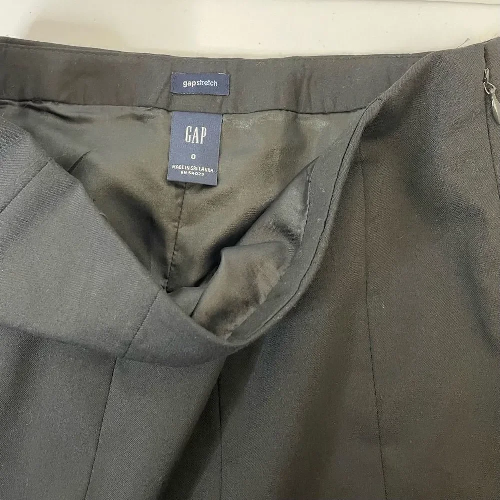 Gap| Stretch| Size 0| Pleated| Wool| Career Wear|Mini
